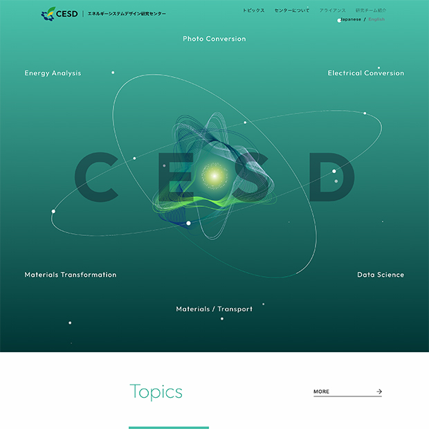 エネルギーシステムデザイン研究センター（CESD） Webサイト